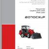 Weidemann Wheel Loader 2070CXLP 2070CXLP1 1.0 Spare Parts List ITESEN 1