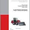 Weidemann Wheel Loader 4070CX100 4070CX100 03 2009 1.0 Spare Parts List ITESEN 1