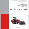 Weidemann Wheel Loader 4070CX80 TELE 4070CX80T 06 2008 1.0 Spare Parts List ITESEN 1