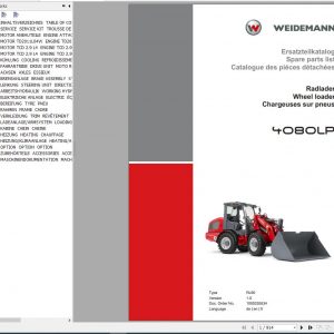 Weidemann Wheel Loader 4080LP RL60 1.0 Spare Parts List DE+FR+EN_2019 Weidemann Wheel Loader 4080Lp Rl60 1.0 Spare Parts List Defren 2019 1 1