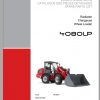 Weidemann Wheel Loader 4080LP RL60LP 1.0 Spare Parts List DEFREN 1