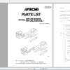 Aichi Aerial Platform SR12BJ SR12BJ ISR40B ISR40BJ SRE TRE PA00038Bold Part List En 1