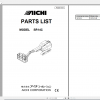 Aichi Aerial Platform SR14C PG00191A Part List En 1