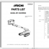 Aichi Aerial Platform SR182 ISR602 A3A4 STA00033 Part List En 1