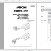 Aichi Aerial Platform SR18A 21A SR18AJ 21AJ SRE TRE PA00028Aold Part List En 3