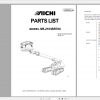 Aichi Aerial Platform SR210 ISR700 A4E1F1 PA00010 Part List En 1