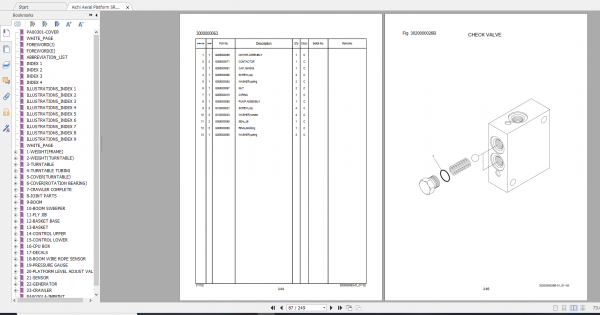 Aichi Aerial Platform SR21AJ 738189 and after PA00301A Part List En 3