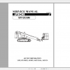 Aichi Aerial Work Platform SR12CSM SSJ00068 CE Service Manual En 1