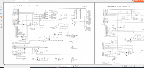Aichi Aerial Work Platform SR210 SME113B A1A2A3A4 scaned Service Manual En 3