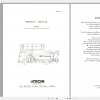 Aichi Aerial Work Platform TZ20A SME327A Service Manual En 1