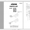 Aichi Wheeled Telescopic SP18A 21A SP18AJ 21AJ SP25B SFE TFE PA00003Bold Part List En 1