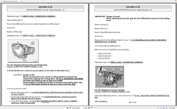 BMW X5 E70 2006 2013 Workshop Manual 3