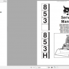 Bobcat 853 853H Loader Service Manual 1