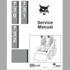 Bobcat Melroe Ingersoll Rand 730 731 732 Loader Service Manual 6556583 1