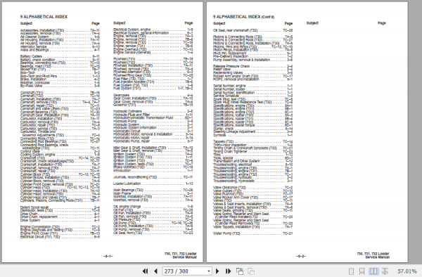 Bobcat Melroe Ingersoll Rand 730 731 732 Loader Service Manual 6556583 3