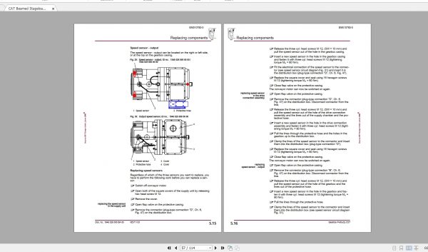 CAT Beamed Stageloader 1.21GB Full Models Operation Maintenance Manuals PDF DVD 7