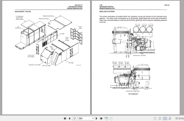 CAT Blast Hole Drill MD6640 Operation Maintenance Manual BI652203 2