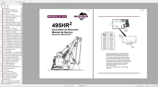 CAT Electric Rope Shovel 1.44GB Full Models Service Manuals PDF DVD 9