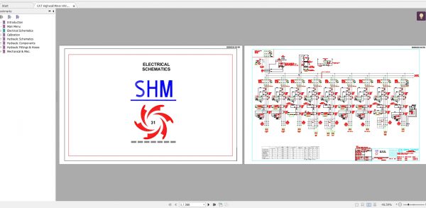 CAT Highwall Miner 1.75GB Full Models Electrics Schematic PDF DVD 3