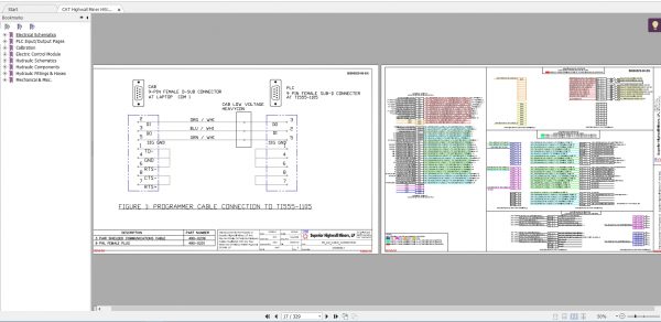 CAT Highwall Miner 1.75GB Full Models Electrics Schematic PDF DVD 6