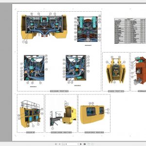 CAT Hydraulic Mining Shovel 6040 Hydraulic System Schematics Updated 03.2021 1