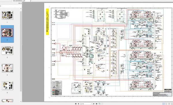 CAT Hydraulic Mining Shovel 6060 Electrical Hydraulic System Schematics Updated 2020 4