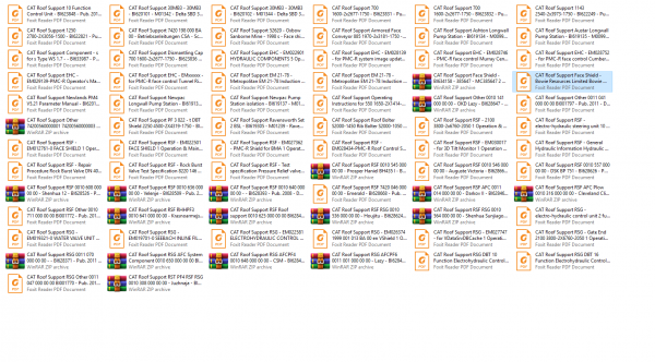 CAT Roof Support 3.7GB Full Models Operation Maintenance Manuals PDF DVD 2