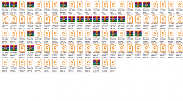 CAT Rotary Track Drills 2.63GB Full Models Technical Manuals PDF DVD 2f3020e664683af33