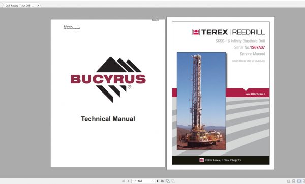 CAT Rotary Track Drills 2.63GB Full Models Technical Manuals PDF DVD 37875f31595d04901