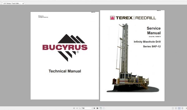 CAT Rotary Track Drills 2.63GB Full Models Technical Manuals PDF DVD 86b14ee2d0ce7320d