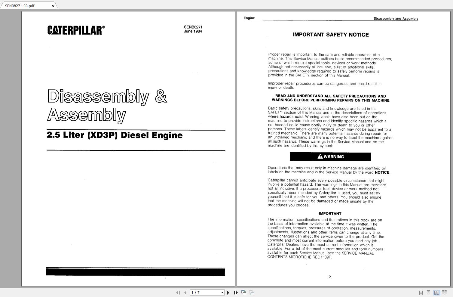 CAT VC60E SERVICE MANUAL 3