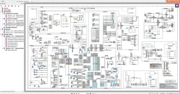 CAT Vibratory Compactor CP 533E CS 533E Electrical System Schematic KENR3669 06 2
