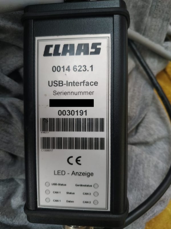 CLAAS Diagnostic System Claas Interface Key Activation 3
