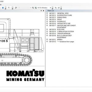 CSSPARTS Komatsu LinkOne CSS EPC USA 07.2021 Spare Parts Catalog 4