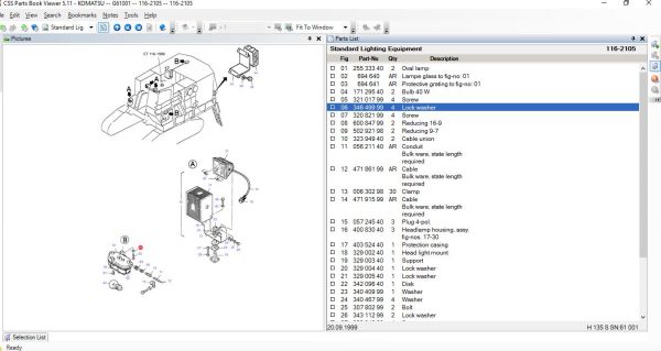CSSPARTS Komatsu LinkOne CSS EPC USA 07.2021 Spare Parts Catalog 6