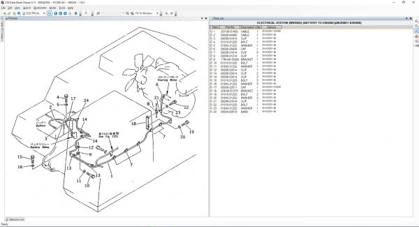 CSSPARTS Komatsu Linkone CSS EPC EUROPE 07.2021 Spare Parts Catalog 1