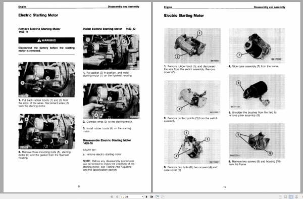 Caterpillar Lift Truck T50D Hydraulic Schematic Disassembly Assembly Service Manuals 4