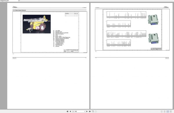 Challenger EU Applicators RG333 344 LIQUID SPRAYERS MY2017 ACP0291510 Schematic PDF EN 2