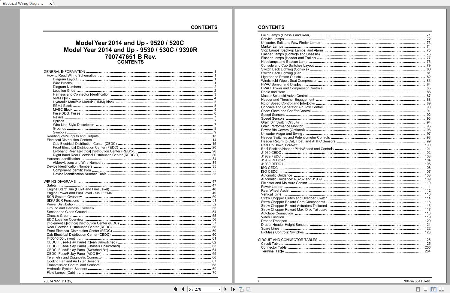 Challenger EU ROTARY COMBINE 520C 530C AGCC520C0EHC16501 AND UP Schematic PDF EN 1