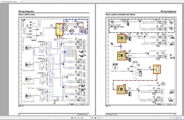 Challenger EU ROTARY COMBINE 540C 550C 560C Schematic PDF EN 2