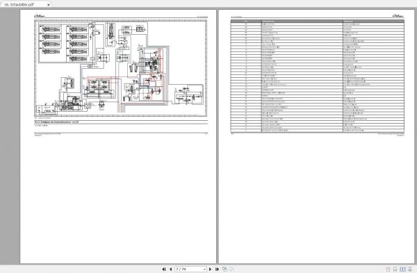 Challenger EU RUBBER TRACK Tractor MT800 Series Schematic PDF DE 2