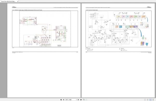 Challenger EU Tractor MT455E MT465E MT475E MT485E MT495E Schematic PDF EN 4