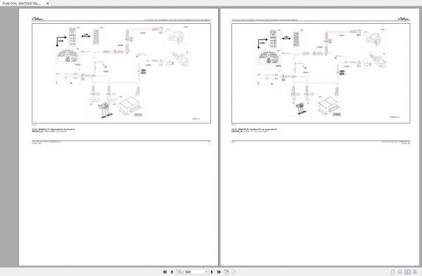 Challenger EU Tractor MT515E MT525E MT535E MT545E MT555E MT565E MT575E MT585E MT595E Schematic PDF EN 2