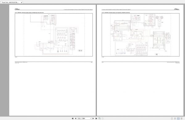 Challenger EU Tractor MT515E MT525E MT535E MT545E MT555E MT565E MT575E MT585E MT595E Schematic PDF EN 3