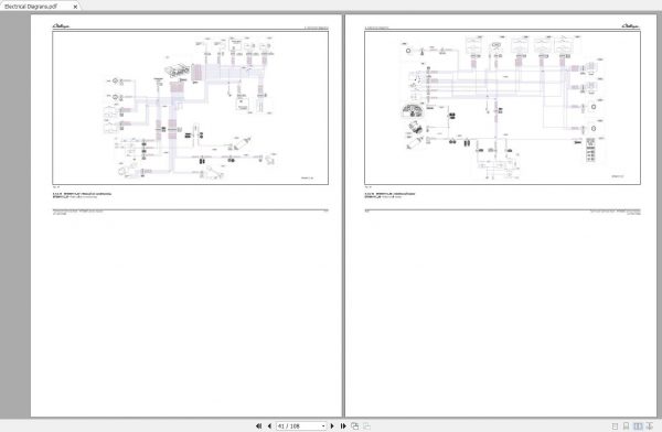 Challenger EU Tractor MT645E MT655E MT665E MT675E MT685E Schematic PDF EN 2