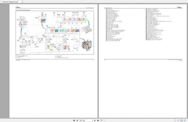 Challenger EU Tractor MT645E MT655E MT665E MT675E MT685E Schematic PDF EN 3