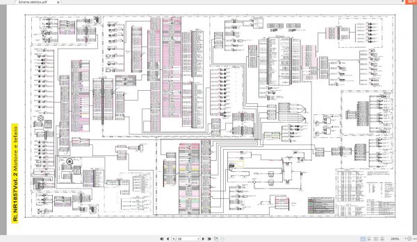 Challenger EU Tractor MT735 MT745 MT755 MT765 MT745B MT755B MT765B Schematic PDF ITA 2