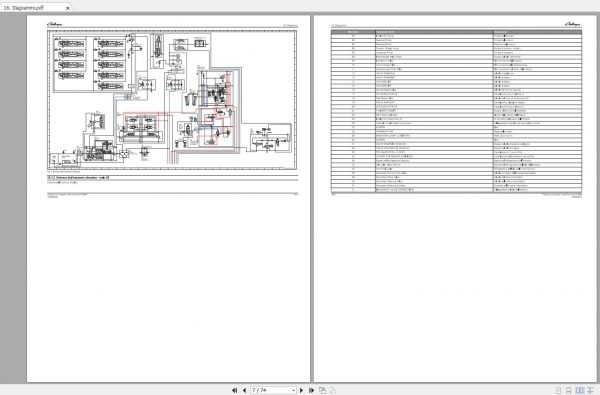 Challenger EU Tractor MT800 Series Schematic PDF ITA 2