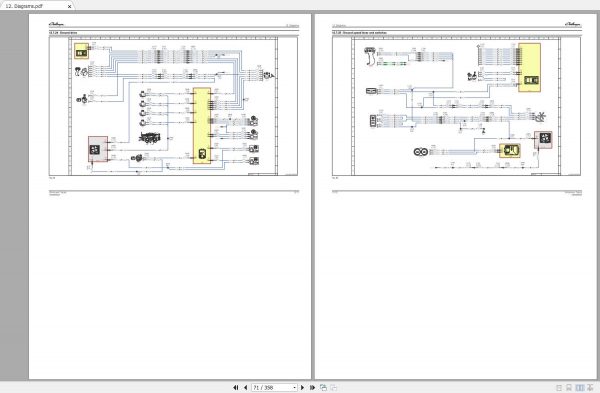 Challenger EU WINDROWER TRACTOR WR9840 WR9860 WR9870 Schematic PDF EN 3