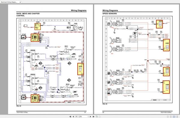 Challenger NA ROTARY COMBINE 520C 530C Schematic PDF EN 3